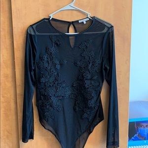 Charlotte Russe mesh body suit